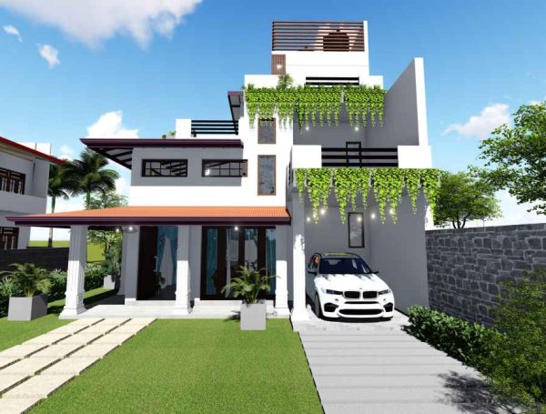 Two storey house